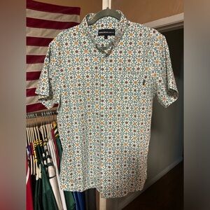 Molokai Surf Company Men's Tee Shirt Geometric Print Size Large